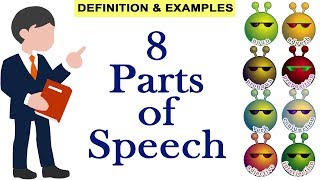 Parts of Speech English Grammar Lessons and Worksheets [upl. by Aihset]