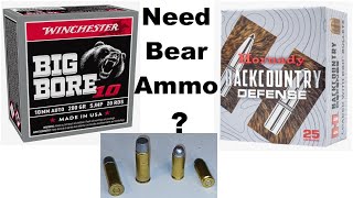 New Hornady Backcountry Defense Bear ammo and what has not been said [upl. by Thalia]