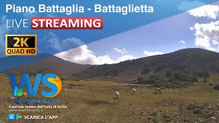 🔴 Piano Battaglia live webcam Madonie  Panoramica Battaglietta [upl. by Enyak]