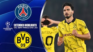 PSG vs Borussia Dortmund Extended Highlights  UCL SemiFinals 2nd Leg  CBS Sports Golazo [upl. by Nomaj524]