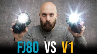 Westcott FJ80 vs Godox V1 Speedlight Comparison [upl. by Arimas]