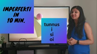 The Finnish language for beginnersimperfektipast tense in Finnish language [upl. by Kurth]