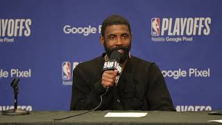 Dalllas Mavericks Kyrie Irving Postgame Interview vs LA Clippers Game 4 [upl. by Sicard]