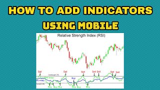 How to add indicators in MT5 amp MT4 using Mobile [upl. by Catlin]