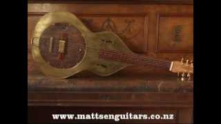 Weissenborn Resonator Guitar  Mattsen Guitars [upl. by Clance718]