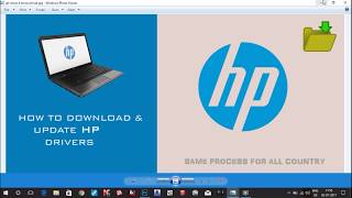 How to download and Install Hp wifi DriverBluetoothBiosGraphics etc in 2020 [upl. by Belia334]