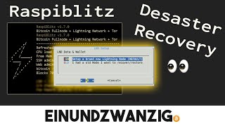 Tutorial  Raspiblitz RecoveryRestore SeedSCB [upl. by Oiracam]