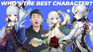 GENSHIN IMPACT 51 UPDATE TIER LIST ARLECCHINO META TOP DPS ZHONGLI NERF [upl. by Gerge]