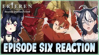 Stark VS a Freakin Dragon  Frieren Episode 6 Reaction [upl. by Nrubyar]