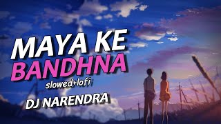 Maya Ke Bandhana  Slowed  Cg Lofi Relax  DJ Narendra  Laxman Masturiya  Alka Chandrakar [upl. by Cathrin]