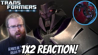 Transformers Prime 1x2 quotDarkness Rising Part 2quot REACTION [upl. by Eirod]