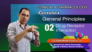 General Principles of Pharmacology Ar  02  Drug receptors and binding [upl. by Daus]