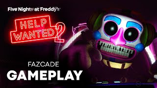 Gameplay FNAF HELP WANTED 2 🎁 Part 2  The Fazcade Glam Bonnie DJ Music Man amp BonBon [upl. by Akiram191]