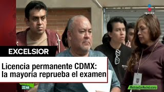 Licencia permanente CDMX la dificultad del examen sorprende a los conductores [upl. by Hands]