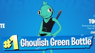 Find Bottles of Ghoulish Green in Shanty Town Location  Fortnite [upl. by Bouchier769]