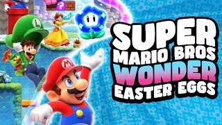 Easter Eggs amp Fun Facts in Super Mario Bros Wonder [upl. by Boycie]