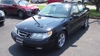 SOLD 2003 Saab 95 23T Walkaround Start up Tour and Overview [upl. by Epoh317]