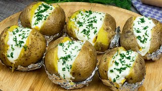 Das beliebteste Rezept für mit Käse gefüllte Ofenkartoffeln Beste Beilage Schmackhafttv [upl. by Winn]