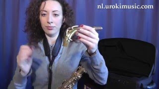 Saxofoon Leren Spelen C1 S1 L1 Saxofoonles Studie Klasse Muzieknoten Bladmuziek Melodie Cursus S [upl. by Ellenrad]