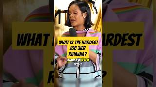 Rihannawhat is the hardest job shorts shortsfeed rihanna dojacat nickiminaj 50cent rap [upl. by Baily]