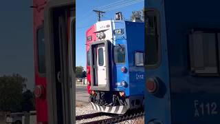 Front runner doing 79 MPH frontrunner upcomingvideo trains shorts [upl. by Aissert]