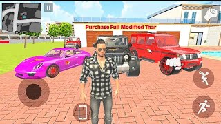 Epic Franklin Purchase Thar 4x4 Full Modified  Indian Theft Auto Simulator Game [upl. by Hofmann]