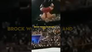 Brock Lesnar Used To Do A Perfect Shooting Star Press [upl. by Eiliak]