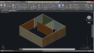 how to apply different materials on faces of an object in autocad [upl. by Ycal]