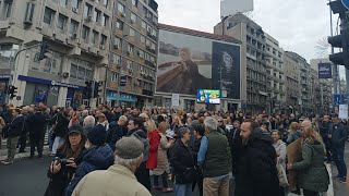 Blokada Brankovog mosta Trenutno mirno [upl. by Bass]