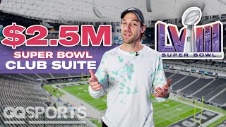 What 25M Gets You at Super Bowl LVIII  All Access  GQ Sports [upl. by Walczak]