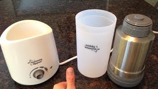 Tommee Tippee Bottle Warmers Updated TIPS amp TRICKS for parents [upl. by Lusty]