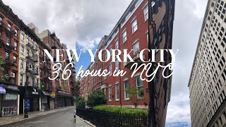 36 HOURS IN NEW YORK CITY 🗽🏙 New York Vlog [upl. by Irek784]