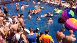 Sitges Gay Pride 2016 il quotWet Partyquot 2 [upl. by Enelrak]