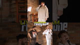 SHE STARTED AN “ONLY FAM” 🤣🤣standupcomedy comedy funny standup crowdwork [upl. by Beller]