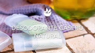 Desodorante Casero Natural Sin Bicarbonato ni Aceite de Coco [upl. by Paolina]