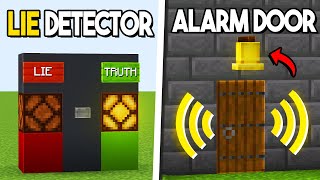 Minecraft 5 NEW Redstone Build Hacks amp Ideas [upl. by Ciel493]