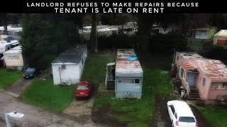 Landlord Refuses To Make Repairs Because Tenant Is Late On Rent Totally Legal In Washington [upl. by Ittam]