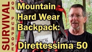 Mountain Hardwear Diretissima 50 Backpack Review [upl. by Melisande]