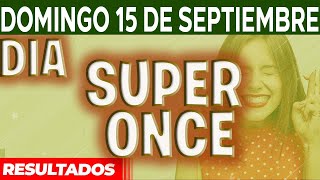 Resultado del SUPER ONCE Sorteo 1 Sorteo 2 y Sorteo 3 del Domingo 15 de Septiembre del 2024 [upl. by Aiepoissac347]