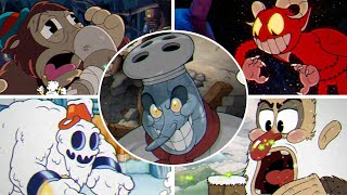 TODOS LOS JEFES DLC  CUPHEAD THE DELICIOUS LAST COURSE [upl. by Naesed]