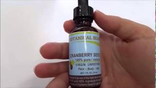 Cranberry Seed Oil [upl. by Hosea]