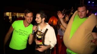 Wonderful Pistachios Get Crackin in West Hollywood  Halloween Carnaval 2013 [upl. by Rania]