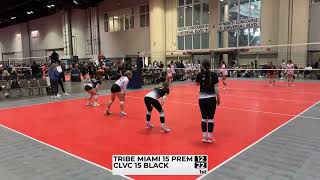 Sunshine Classic 2024 CLVC 15 Black vs Tribe Miami 15 Premier 08032024 [upl. by Nalro]