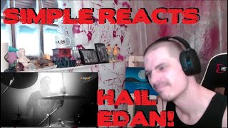 Simple Reacts EDANE  HAIL EDAN Exclusive Video Clip on Digilive [upl. by Nylisoj792]