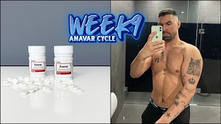 WEEK 9 ANAVAR ONLY CYCLE RESULTS IVE NOTICED  LEARNED ON 40MG ANAVAR PART 1 [upl. by Kcirdderf]