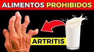 ARTRITIS NUNCA coma estos 8 ALIMENTOS [upl. by Ahso]