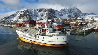 Ballstad  the capital of fishing in the Lofoten islands [upl. by Frankel]