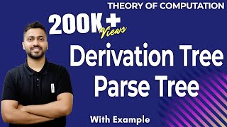 Derivation Tree Basics Definition Types and Examples  Theory of Computation [upl. by Hugues]