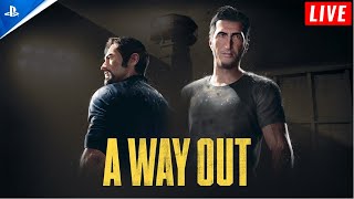 A WAY OUT LIVE Walkthrough with TheGamingBlade101 PS5 Tamil Commentary [upl. by Tallbot52]