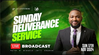 SUNDAY DELIVERANCE SERVICE 17112024 [upl. by Gerk]